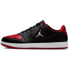Nike Jordan Access Court Low Herren Schwarz/Weiß/Gym Red 48,5