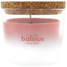 Bolsius Floral Blessings Duftkerze 66 mm rosa