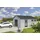 Palmako Einzelgarage Andre 5,57 x 5,76 m beige mit Seitenwand