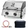 TAINO Platinum Compact Tischgrill Edelstahl + Gasdruckminderer und Abdeckhaube