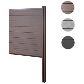 MCW Windschutz Savoie 98 cm braun WPC