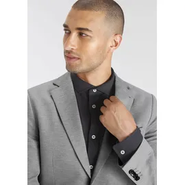 Bruno Banani Anzug "Jersey", Damen, Gr. 54, N-Gr, grau (grau melange), Jersey, Obermaterial: 60% Polyester, 35% Viskose, 5% Elasthan. Futter: 100% Polyester, normal, Anzüge, elastische Qualität, Topseller