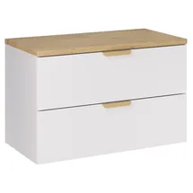 Badplaats Waschbeckenunterschrank Aster 80 x 52 cm Eiche
