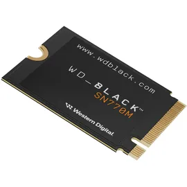 Western Digital WD_BLACK SN770M NVMe SSD 1TB, M.2 2230 PCIe 4.0 x4 (WDS100T3X0G / WDBDNH0010BBK)