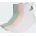 adidas Cushioned Sportswear Ankle Socken 3er Pack Blush Pink/White/Wonder Sage 40