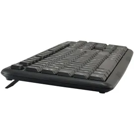 Equip Kabelgebundene Kombi Keyboard+Mouse. schwarz. PT