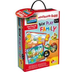 Lisciani 92727 - Montessori Baby - Box Play Family