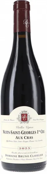 Nuits-Saint-Georges 1er Cru Aux Cras Vieilles Vignes AOC Bruno Clavelier 2023 BIO