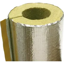 Feuer-Anker Rauchrohrisolierung Aluminium 1m 130mm Silber