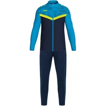Jako Iconic Trainingsanzug marine/JAKO blau/neongelb 164
