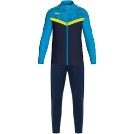 Jako Iconic Trainingsanzug marine/JAKO blau/neongelb 164