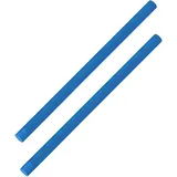 EXPLORER Poolnudel Schwimmnudel 160x7 cm aus PU-Schaum – Pool-Noodle Schwimm-Noodle – zum Schwimmen Planschen (2 Stück, Blau)