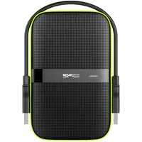 Silicon Power Armor A60 4 TB USB 3.2 schwarz/grün SP040TBPHDA60S3K