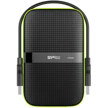 Silicon Power Armor A60 4 TB USB 3.2 schwarz/grün SP040TBPHDA60S3K