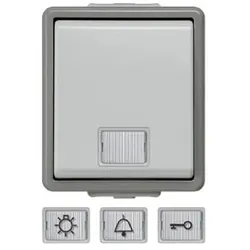 Siemens Taster 5TD4701 1S mit weissem Fenster