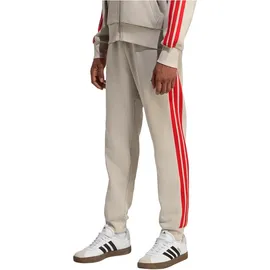 adidas Essentials 3-Streifen Fleece TC Pant KD4835 - wonder alumina/pure ruby 4XL