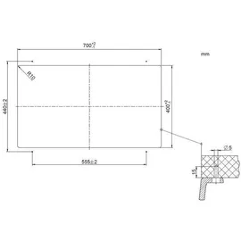 Blanco Subline 700-U anthrazit + Handbetätigung + InFino