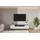 altdecor NOA-2-S Lowboard 200x53x41 cm Schwarz/Weiß Holz