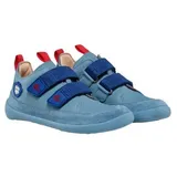 Affenzahn Leder Buddy für Kinder, Blau 25