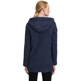 GIL BRET Wolljacke mit Kapuze in Moonlight Blue melange), | Gr.: 40