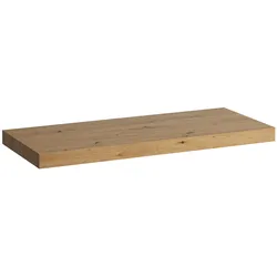 Waschtisch-Platte LANI 495x1185x65 ohne Ausschnitt inklusive 2 Befestigungselemente weiß matt