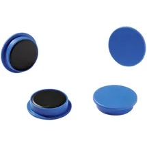 Durable Magnete, Industrieverpackung, 32 mm, 720p, blau, 20 Stück, 475306