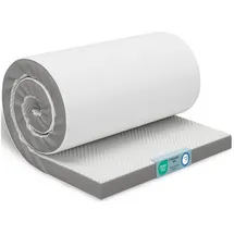 eloneo Visco Topper 200 x 200 cm grau