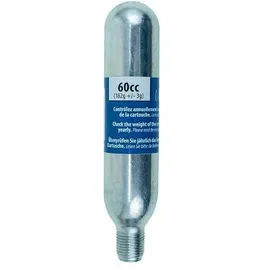 Helite CO2-Kartusche 60cc silber