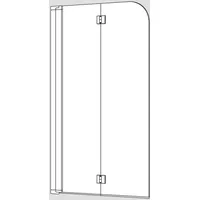 Koralle myDay Badewannenaufsatz, beweglich, VB03713214AP1, BF2A L 132,