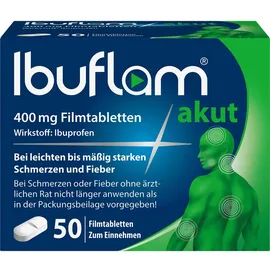 A. Nattermann & Cie. GmbH IBUFLAM akut 400 mg Filmtabletten 50 St