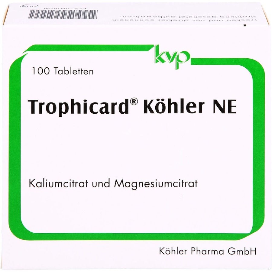 Köhler Pharma TROPHICARD Köhler NE Tabletten Mineralstoffe