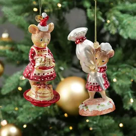 MARELIDA Christbaumschmuck Glas H: 15cm