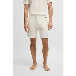 BOSS für Herren. 50540581 Kurze Hosen Struktur weiß (L), Lässig, Baumwolle
