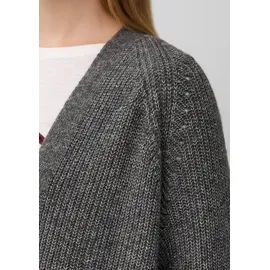 s.Oliver Strukturierter Cardigan grau 46
