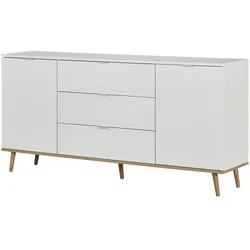 Sideboard  Gallese , weiß , Maße (cm): B: 180 H: 87 T: 40