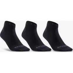 Tennissocken RS 160 Mid 3er-Pack schwarz 47/50