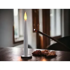 FHS International F-H-S International LED Kerzen schwebend 10 Stück Zauberstab Fernbedienung 12,5cm Timer