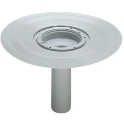 Viega Balkon-/Terrassenablauf Advantix 4944.21 in 50mm Kunststoff grau 295936