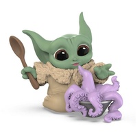 Hasbro Spielfigur Star Wars Bounty Collection, (Größe: ca. 6 cm), The Child Baby Yoda Grogu Baby Yoda Tentakelsuppe