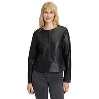 Betty Barclay Kurzblazer mit Reißverschluss schwarz 46