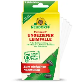 NEUDORFF Permanent UngezieferLeimFalle Nachfüllpack 4 St.