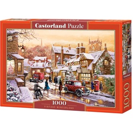 Castorland Puzzle 1000 pièces :Vintage Winterland
