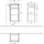 Villeroy & Boch V&B Seitenschrank Collaro 40,4x74,8x34,9cm, Anschl re, glo white