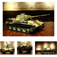 ES-Toys Panzer Panther G RTR mit Schussfunktion, Rauch und Sound (ET4777)