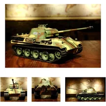 ES-Toys Panzer Panther G RTR mit Schussfunktion, Rauch und Sound (ET4777)