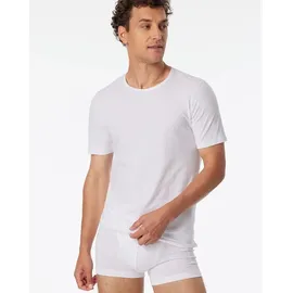SCHIESSER Herren T-Shirts im Pack - Serie "95/5", Vorteilspack, Rundhals, S-XXL Weiß M