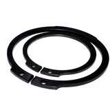 DIZA Sicherungsringe 30x1,5 DIN 471 Federstahl Sicherungsringe 10 Stück Sicherungsringe für Wellen Nutenring Sprengringe