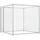 vidaXL Outdoor-Hundezwinger 193 x 193 x 185 cm Stahl Grau