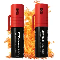 KO Jet Pfefferspray mit Sprühnebel 15ml - Abwehrspray Familienpackung (3)