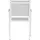 Fiam Aria Stapelsessel 54 x 53 x 88 cm weiß/silbergrau 4er Set